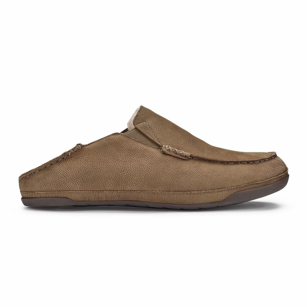 Olukai Men's Kipuka Hulu Slipper - Toffee US637-852